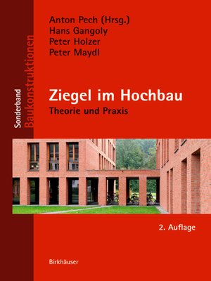 cover image of Ziegel im Hochbau